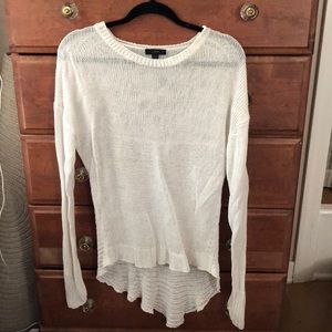 JCrew Oversized White Sweater